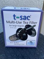 Herbruikbare T-Sac Theefilter – voor 4–10 kopjes, Ophalen of Verzenden, Nieuw