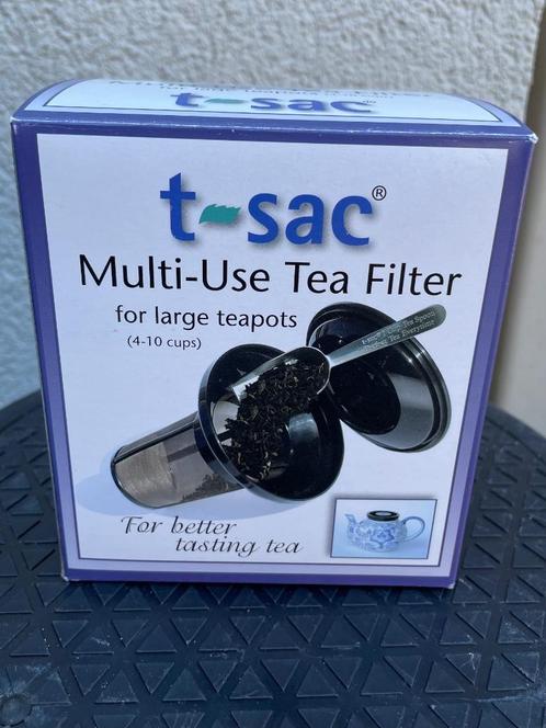 Herbruikbare T-Sac Theefilter – voor 4–10 kopjes, Huis en Inrichting, Keuken | Keukenbenodigdheden, Nieuw, Ophalen of Verzenden