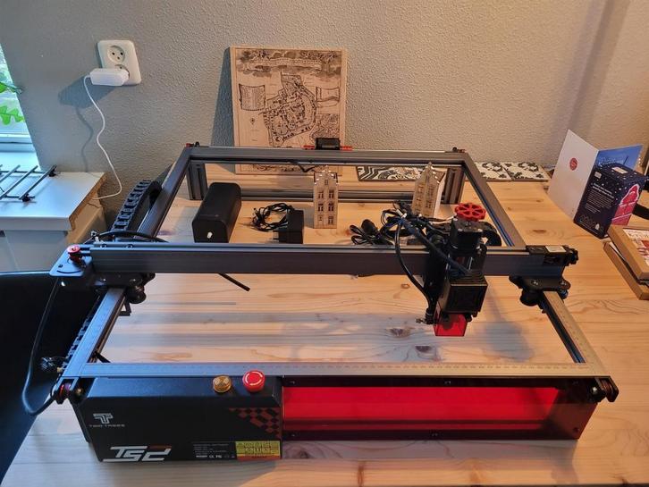 TwoTrees TS2 laser met Enclosure, Computers en Software, 3D Printers, Gebruikt, Ophalen