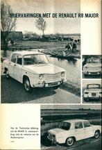 Autokampioen test Renault 8 Major 1964, Ophalen of Verzenden, Gelezen, Renault