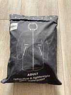 Grijze reflecterende en opvouwbare regenjas Hema, Caravans en Kamperen, Regenkleding, Ophalen of Verzenden, Nieuw, Regenjas, Dames