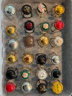 24x Muselet Bierdoppen, Ophalen of Verzenden, Gebruikt