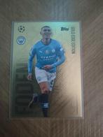 Topps match attax gold edge Phil foden, Ophalen of Verzenden, Zo goed als nieuw, Plaatje