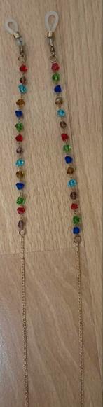 Brillenketting met kleurrijke kralen (nieuw), Ophalen of Verzenden, Nieuw