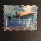 2046 Nederland 2024 Bonaire onderwater 2e links - gestempeld, Postzegels en Munten, Ophalen of Verzenden, Na 1940, Gestempeld