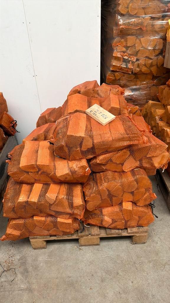 (A37) Aktie Nu 25 zakken els voor maar €120., Tuin en Terras, Haardhout, Minder dan 3 m³, Ophalen