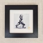 Ets standbeeld Zadkine, Rotterdam, incl lijst, Huis en Inrichting, Minder dan 50 cm, Oorspronkelijke maker, Nieuw, Ophalen of Verzenden