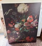 Jan Davidsz Vaas Bloemen, groot, geborsteld Aluminium, Ophalen