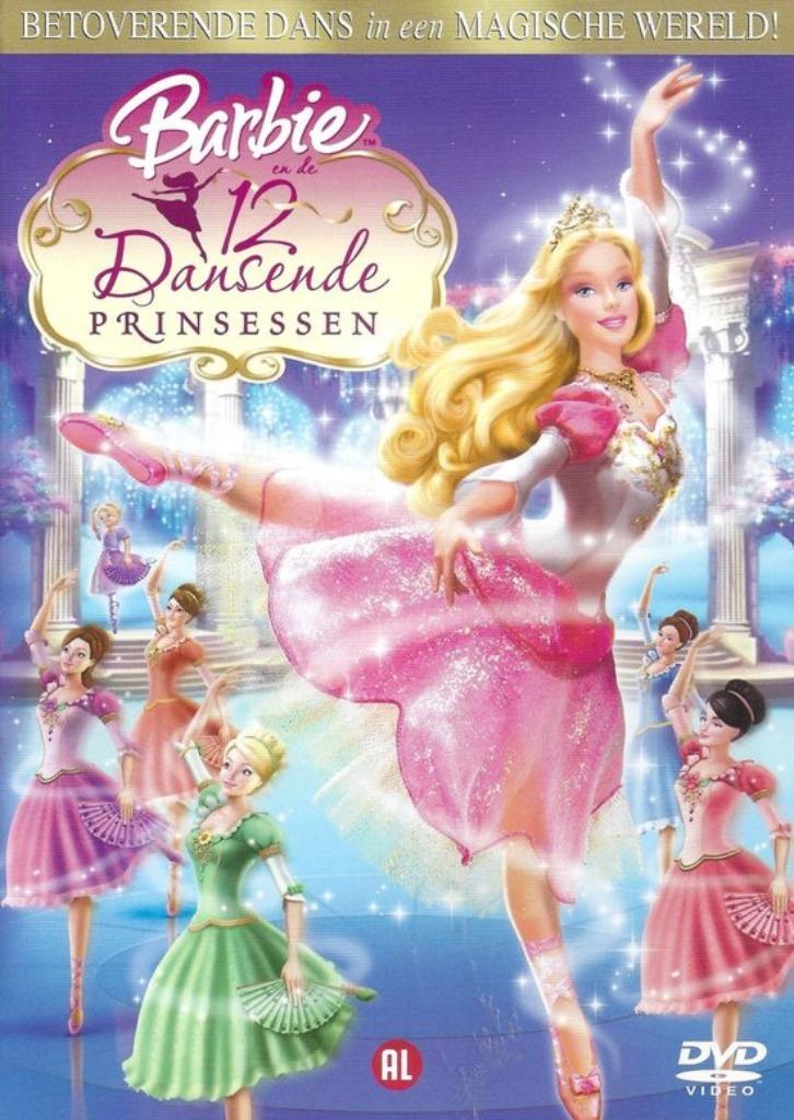 Barbie  en de 12 dansende prinsessen, Cd's en Dvd's, Dvd's | Kinderen en Jeugd, Zo goed als nieuw, Vanaf 6 jaar, Verzenden