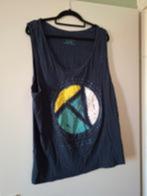 Blauw herenshirt zonder mouw maat XL, Ophalen of Verzenden, Zo goed als nieuw, Maat 56/58 (XL), Blauw