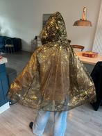 Halloween cape met gouden spinnenwebben, Kinderen en Baby's, Carnavalskleding en Verkleedspullen, Ophalen of Verzenden, Nieuw