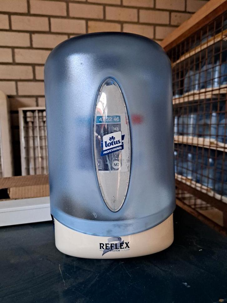 lotus poetsrol houder, gebruikt, papier dispenser, Huis en Inrichting, Schoonmaakartikelen, Overige typen, Ophalen