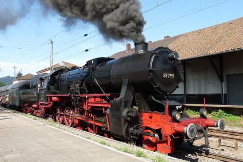 MARKLIN 3416 Oostenrijkse krachtpatser 1E stoomloc BR 52 DIG, Hobby en Vrije tijd, Modeltreinen | H0, Nieuw, Locomotief, Wisselstroom