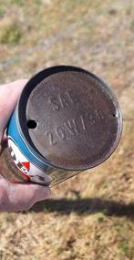 Vintage blik van DEA Record HD Motoröl️, motorolie⛽️, Verzamelen, Merken en Reclamevoorwerpen, Gebruikt, ., ., .