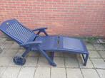 ligbed voor buiten, Tuin en Terras, Ligbedden, Ophalen, Gebruikt, Kunststof, Verstelbaar