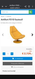 Artifort, grote stoel. Heeft een nieuwe stof nodig.Design Ha, Huis en Inrichting, Fauteuils, Ophalen, Gebruikt, 75 tot 100 cm