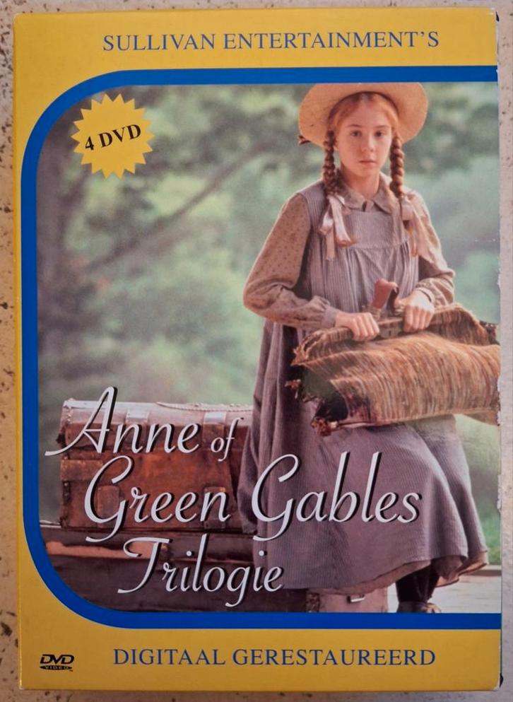 Anne of Green Gables Trilogie - 4 DVD's, Cd's en Dvd's, Dvd's | Tv en Series, Zo goed als nieuw, Ophalen of Verzenden