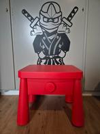 Ikea Mamut Nachtkastje - Rood, Ophalen, Gebruikt, Tafel(s)