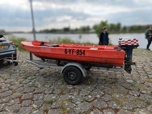 Snelle motorboot neveux secu 28pk, Watersport en Boten, Overige Watersport en Boten, Gebruikt, Ophalen