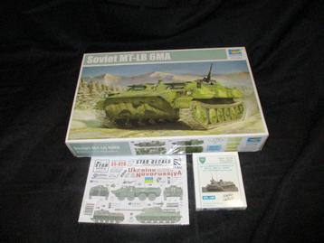 H-284,Trumpeter 1-35,NO,05579,Soviet MT-LB 6MA + Star Decals beschikbaar voor biedingen