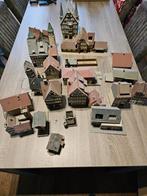 Grote partij huisjes voor treinbaan vakwerkhuizen vakwerk, Hobby en Vrije tijd, Modeltreinen | H0, Gebruikt, Gelijkstroom of Wisselstroom
