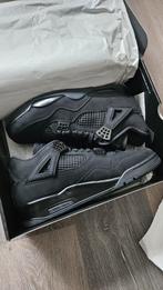 Nike Air Jordan 4 Retro Black Cat - Maat 47.5, Kleding | Heren, Schoenen, Zwart, Nike, Nieuw, Ophalen of Verzenden