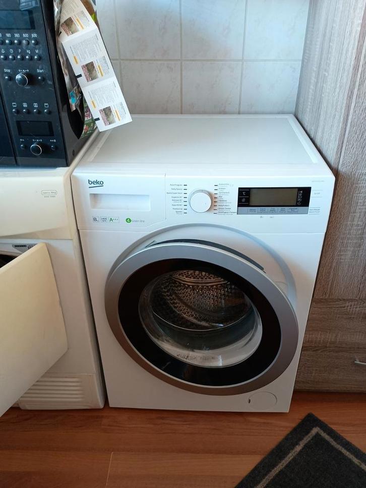 Beko Wasmachine - Goedwerkend en Stil, Witgoed en Apparatuur, Wasmachines, Gebruikt, Voorlader, 6 tot 8 kg, 85 tot 90 cm, Ophalen of Verzenden