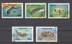 Tanzania motief Vissen en een krab, Postzegels en Munten, Postzegels | Afrika, Verzenden, Tanzania, Gestempeld