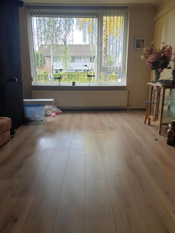 Gebruikte Laminaat Vloer, Doe-het-zelf en Verbouw, Vloerdelen en Plavuizen, Gebruikt, Laminaat, Kunststof, 50 tot 150 cm, 10 tot 30 cm