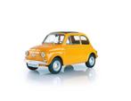 Fiat 500 1960 GEEL Coches inolvidables schaal 1/24 # 55, Hobby en Vrije tijd, Modelauto's | 1:24, Verzenden, Nieuw, Auto, Overige merken