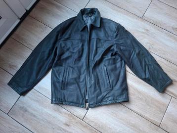 Leren Jas - Zwart - Maat M beschikbaar voor biedingen