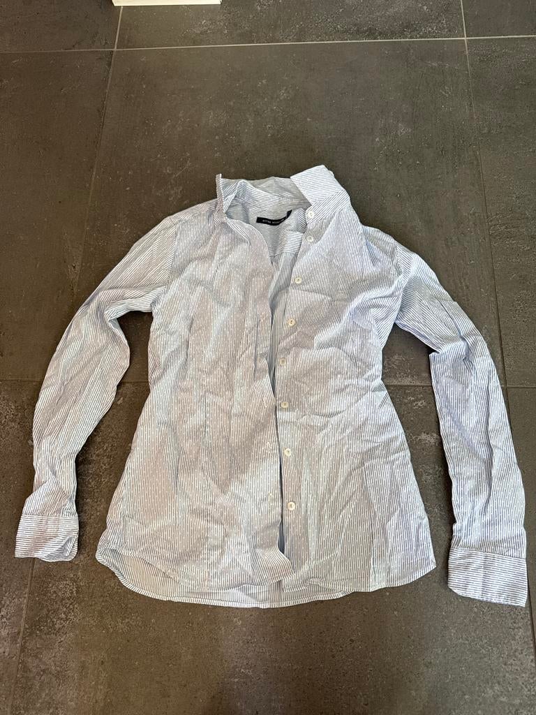 River Woods blouse - nette staat, Ophalen of Verzenden, Zo goed als nieuw, Maat 38/40 (M), Blauw