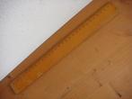 Ouderwetse houten liniaal, Ophalen of Verzenden