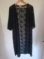Mooi opengewerkt lang vest maat XL, Ophalen of Verzenden, Zo goed als nieuw, Maat 46/48 (XL) of groter, Zwart