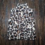 Leuke Panterprint Bodywarmer van Schapenwol maat S, M of L, Ophalen of Verzenden, Nieuw, Handgemaakt, Meisje