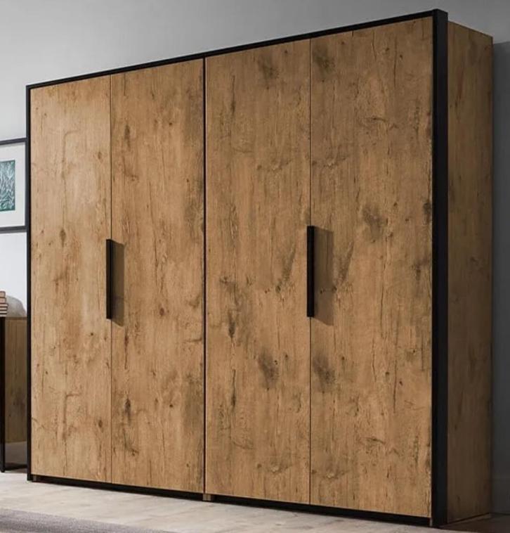 Mooie Kledingkast - Woonenzo Lofty, Huis en Inrichting, Kasten | Kledingkasten, Zo goed als nieuw, 150 tot 200 cm, 200 cm of meer
