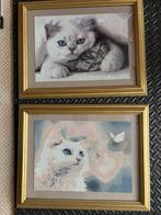 2 diamont painting in lijst. 30x40 cm., Ophalen, Zo goed als nieuw, Minder dan 50 cm