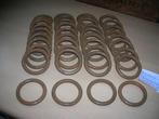 40 oude ijzeren ringen roestig diameter 5,5 cm., Ophalen of Verzenden