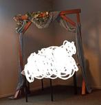 Backdrop, houten boog (bruiloft, trouwerij, feest), Ophalen, Gebruikt, Versiering, Geboorte of Huwelijk