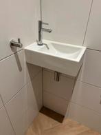 Toilet fontein met kraan en sifon., Ophalen, Minder dan 50 cm, Gebruikt, Minder dan 25 cm