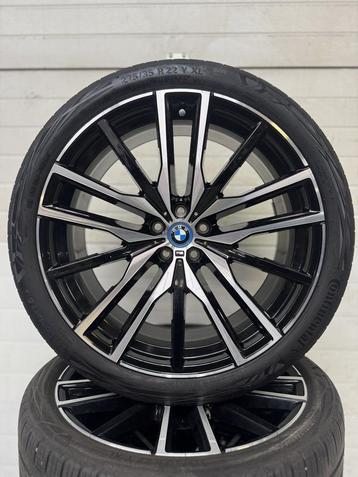 22’’ BMW X5 X6 G05 G06 VELGEN ZOMERBANDEN ORIG SET TPMS 742M beschikbaar voor biedingen