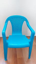 Hele leuke blauwe kinderstoel c.a. 52cm hoog in totaal, Kinderen en Baby's, Kinderkamer | Tafels en Stoelen, Ophalen, Zo goed als nieuw