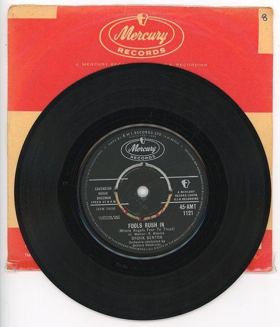 Single van Brook Benton uit 1960 ( GB ), Cd's en Dvd's, Vinyl Singles, Gebruikt, Pop, Ophalen of Verzenden