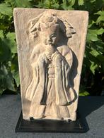 Antieke Japanse/Chinese steen, Antiek en Kunst, Kunst | Beelden en Houtsnijwerken, Ophalen of Verzenden