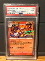 Infernape TWM Prerelease Staff PSA 6, Ophalen of Verzenden, Zo goed als nieuw, Losse kaart