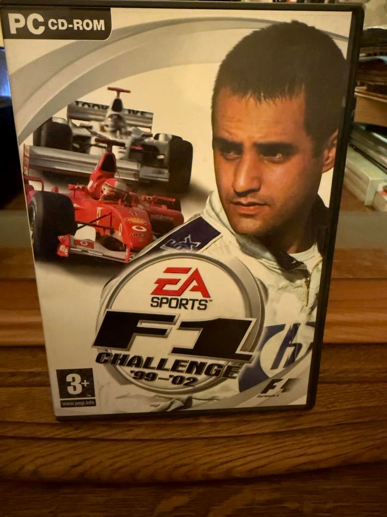 F1 Challenge '99-'02 PC CD-ROM, Gebruikt, Racen en Vliegen, Ophalen of Verzenden, 3 spelers of meer