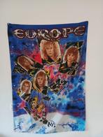 Vintage banner / vlag van de band Europe (1986), Diversen, Vlaggen en Wimpels, Ophalen of Verzenden, Gebruikt