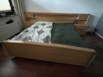 lits-jumeaux bed, Ophalen, Gebruikt, Bruin, Tweepersoons