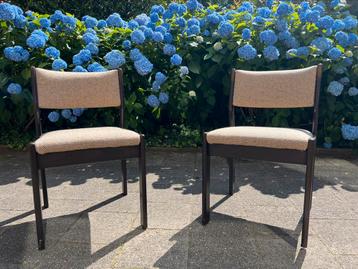Midcentury design stoelen, Prachtige staat, jaren 70 beschikbaar voor biedingen