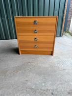 Vintage Zweedse ladekast jaren 70, Gebruikt, 25 tot 50 cm, Overige houtsoorten, 50 tot 100 cm